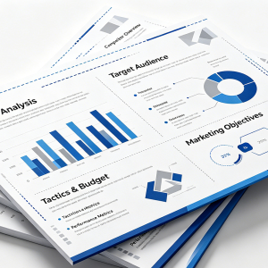 Marketing Strategy Report Template Pack