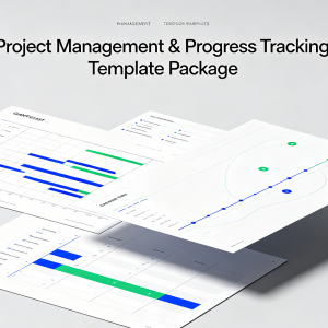 Project Management and Progress Tracking Template Pack