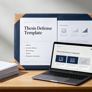Academic Research and Thesis Defense Template Package